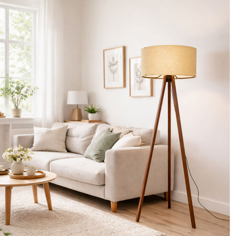 Lampadar Asi Home Ayd-2935, Bej, 21x140 cm