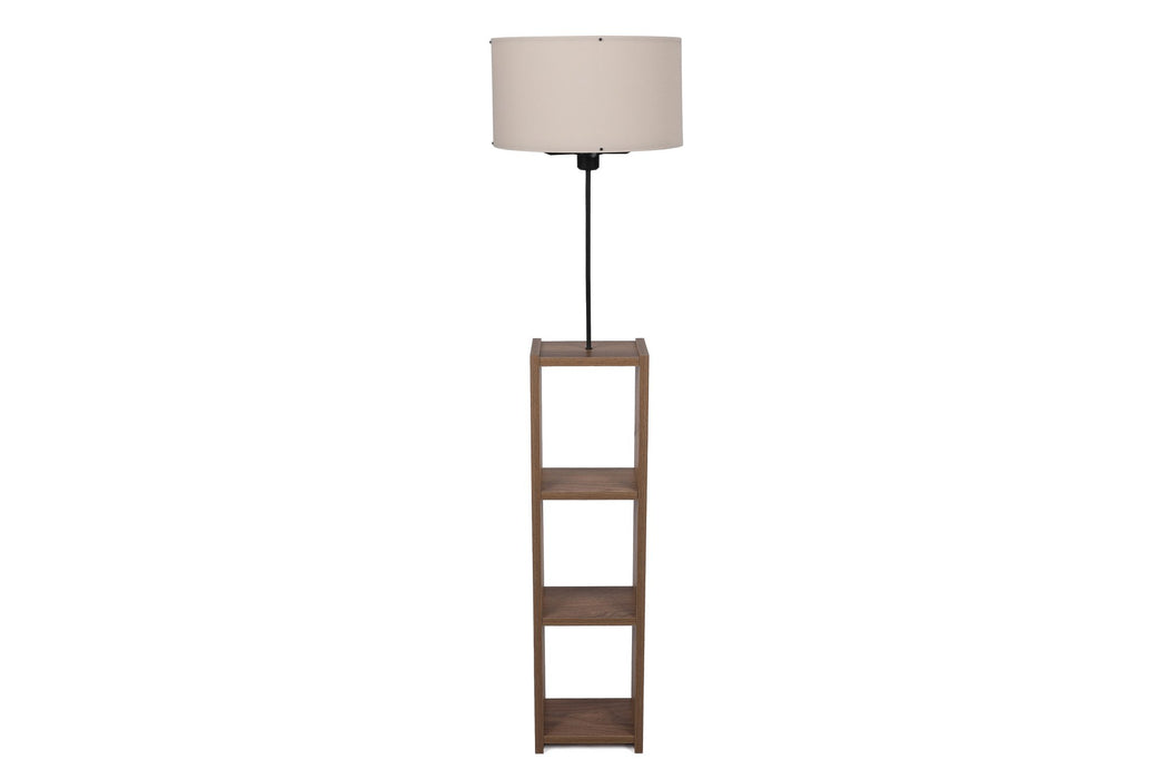 Lampadar Asi Home AYD-3150 Lemn Textil 38X38X150 cm