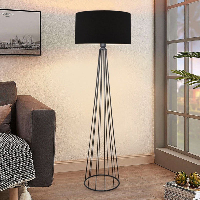 Lampadar Asi Home Ayd-3042, Negru, 21x155 cm