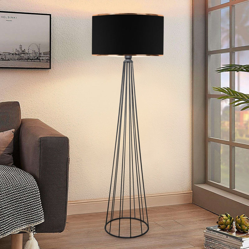Lampadar Asi Home Ayd-3056, Negru, 21x155 cm