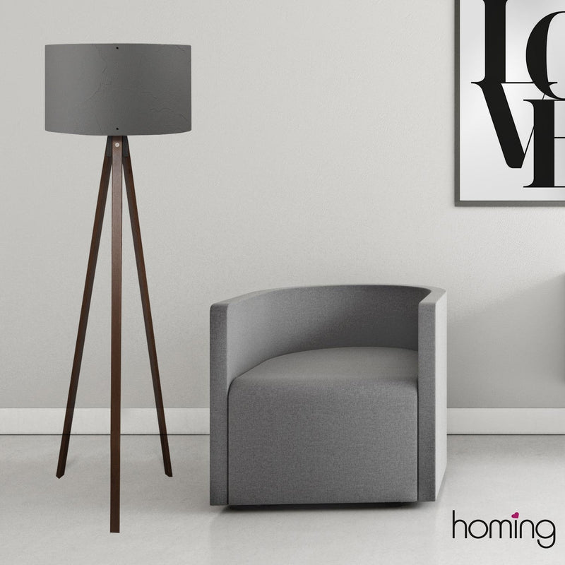 Lampadar Asi Home Ayd - 2210, Gri, Ø38 cm