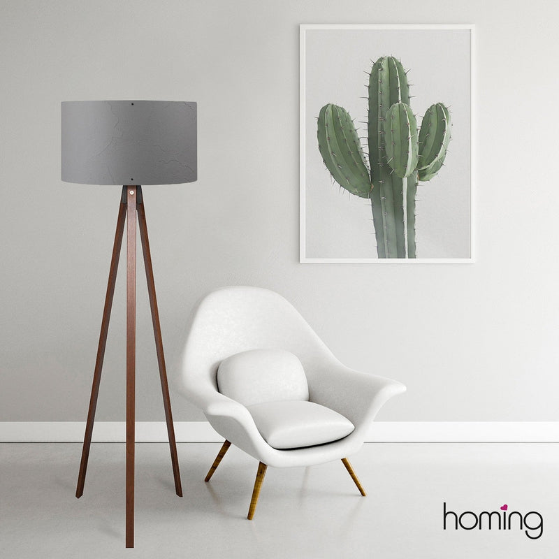 Lampadar Asi Home Ayd - 2257, Gri, Ø38 cm