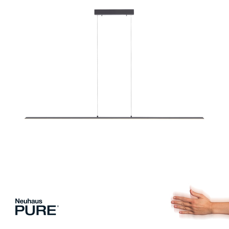 Lustra Paul Neuhaus PURE-LITE LED Antracit
