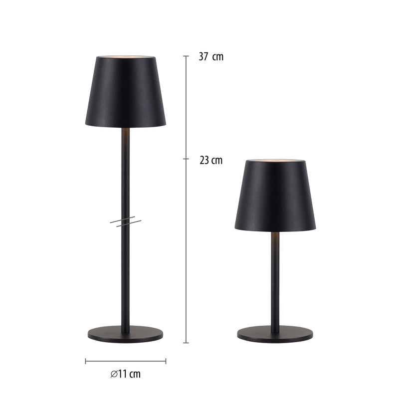 Veioza Paul Neuhaus BOTERIA LED Negru
