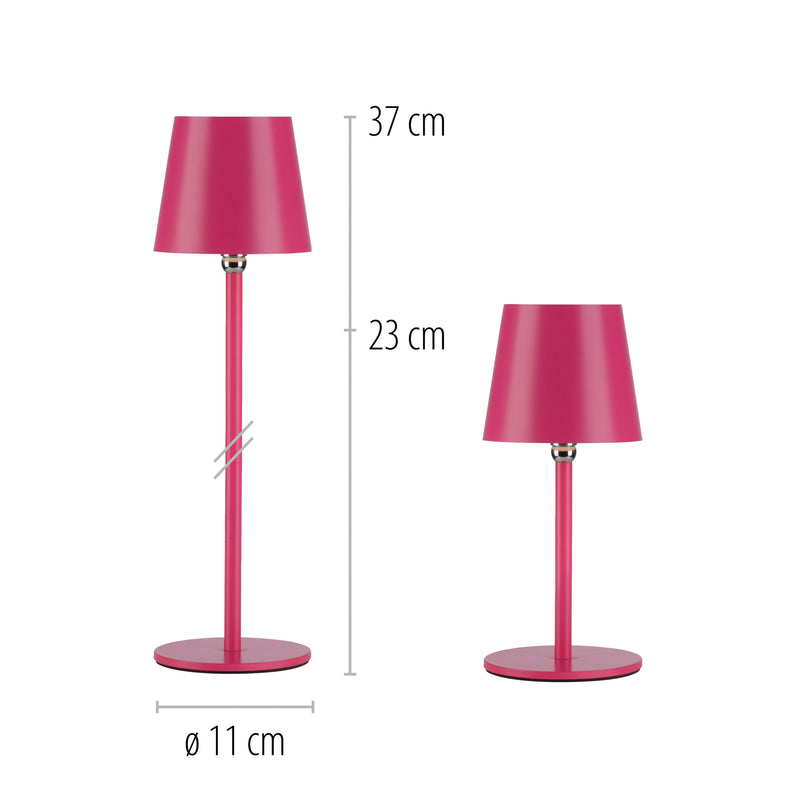 Veioza Paul Neuhaus BOTERIA LED Roz
