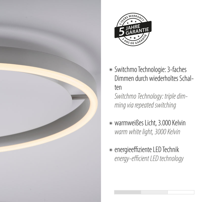 Plafoniera Paul Neuhaus RITUS LED Aluminiu