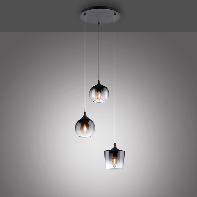 Lustra Paul Neuhaus ZEA 3xE14 Negru