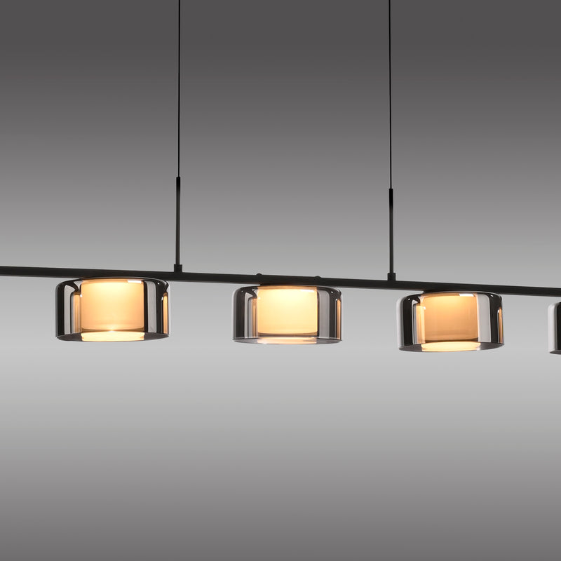 Lustra Paul Neuhaus RIKA 5xLED Negru