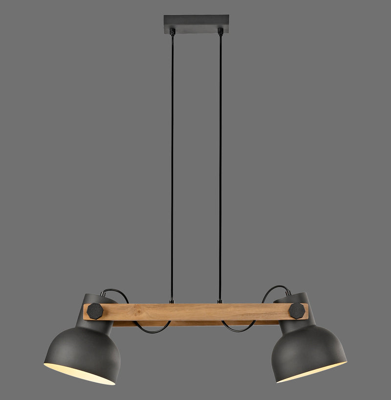 Lustra Paul Neuhaus CUP 2.0 2xE27 Negru