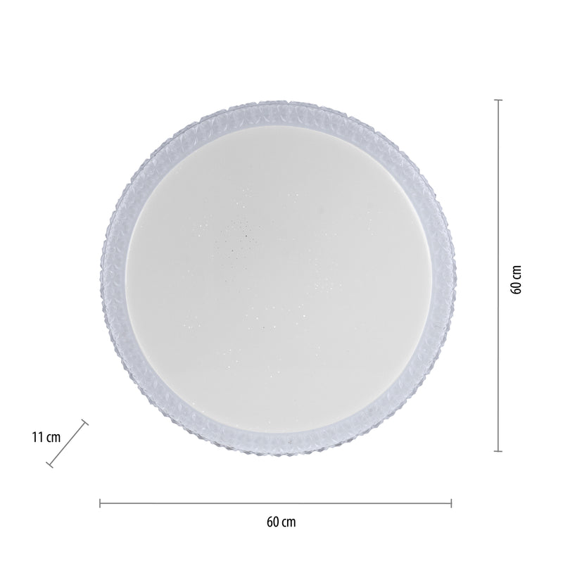 Plafoniera Paul Neuhaus FRIDA LED Transparent