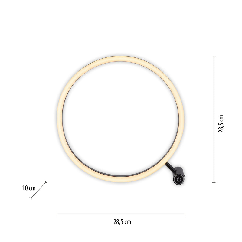 Veioza Zuma Line RITUS LED Antracit