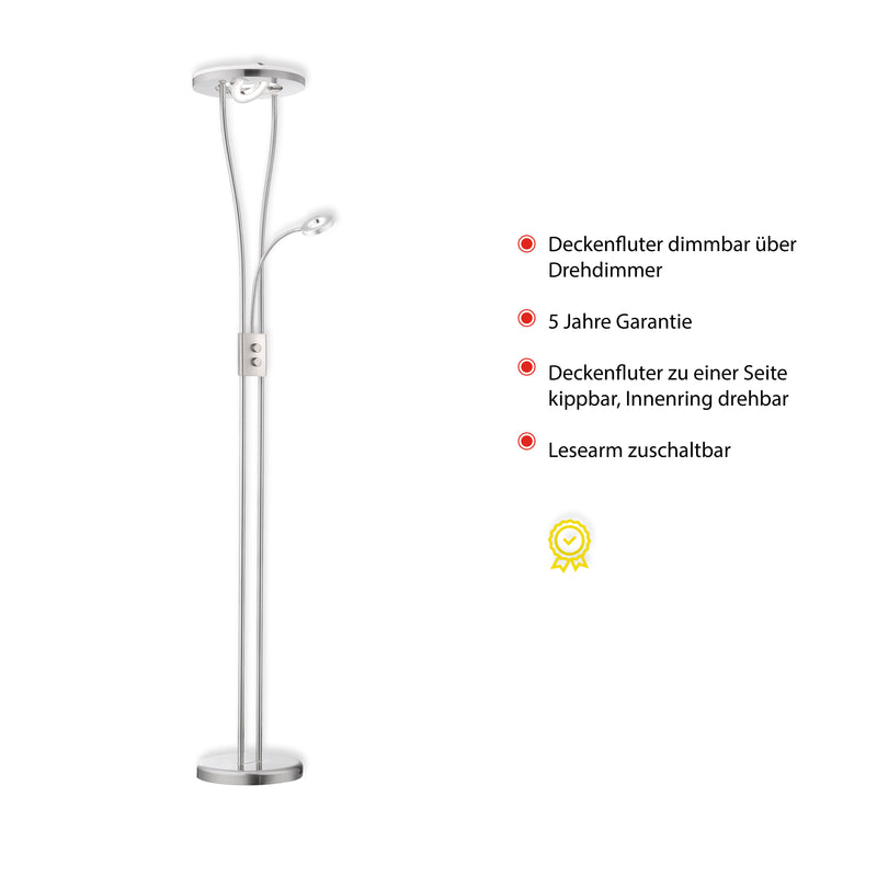 Lampadar Paul Neuhaus HELIA 3xLED Otel