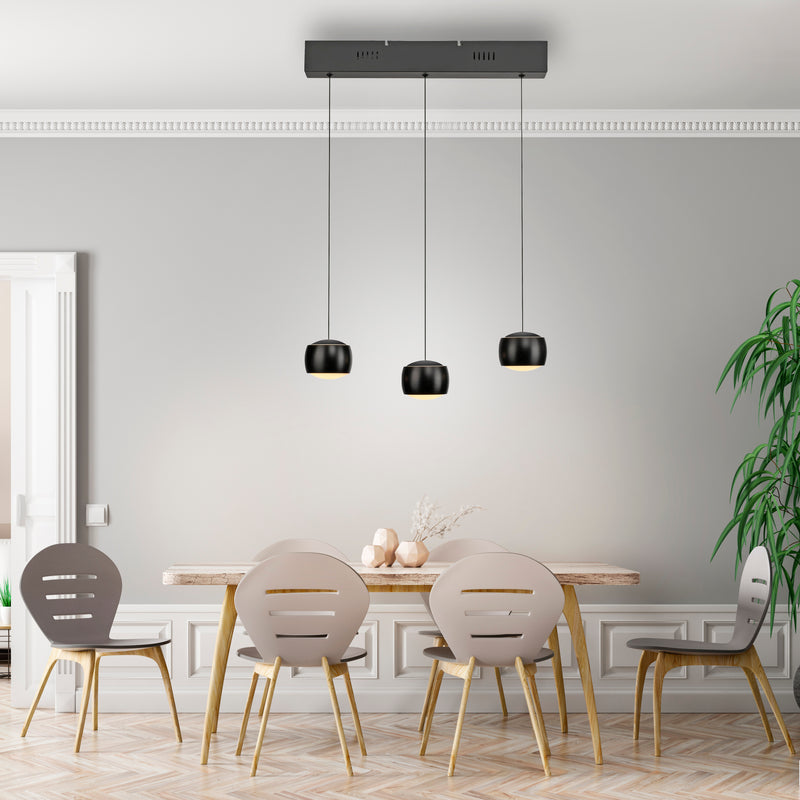Lustra Paul Neuhaus BALLINI 3xLED Negru