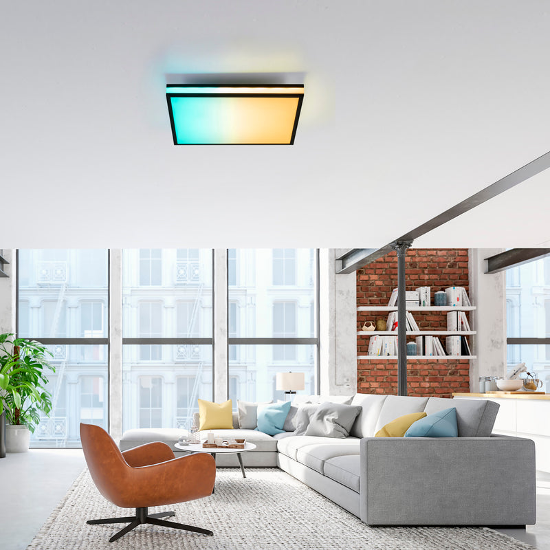 Plafoniera Paul Neuhaus MARIO BLACK LED Negru