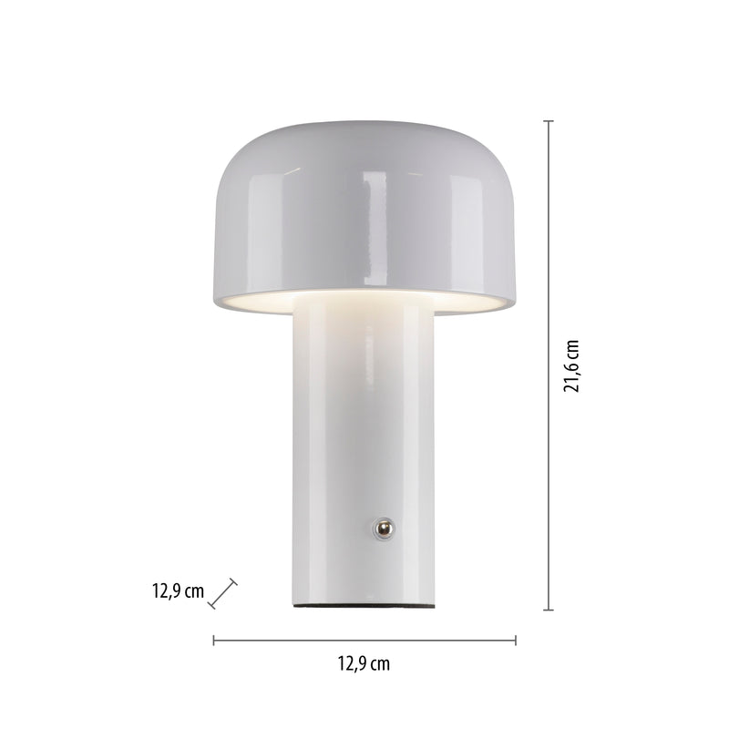 Veioza Zuma Line AGNES LED Alb