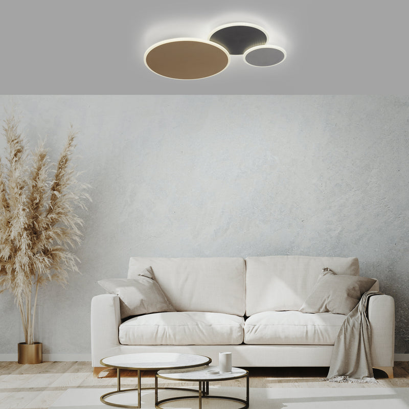 Plafoniera Paul Neuhaus Q-PIATO 3xLED Multicolor