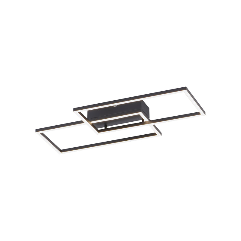 Plafoniera Paul Neuhaus IVEN 2xLED Negru