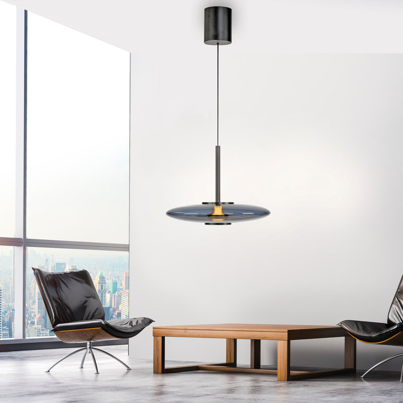 Lustra Paul Neuhaus PURE E-VITRUM 2xLED Gri