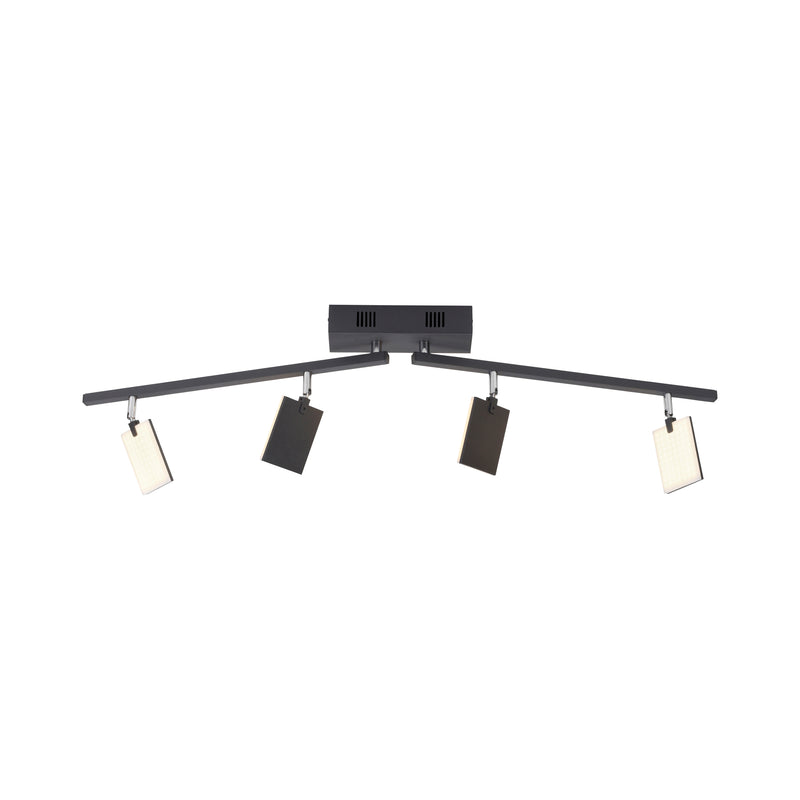 Plafoniera Paul Neuhaus PURE-MIRA 4xLED Negru