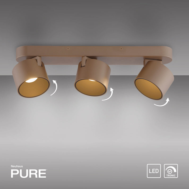 Plafoniera Paul Neuhaus PURE CUP 3xLED Maro