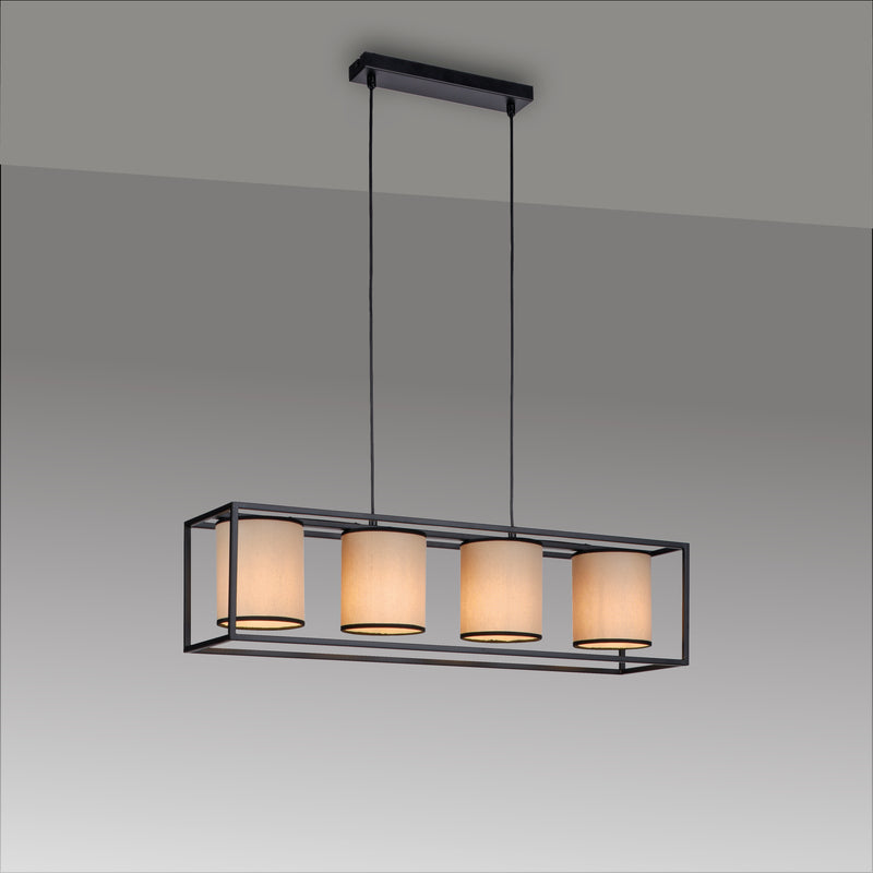 Lustra Paul Neuhaus RAVEN 4xE27 Bej