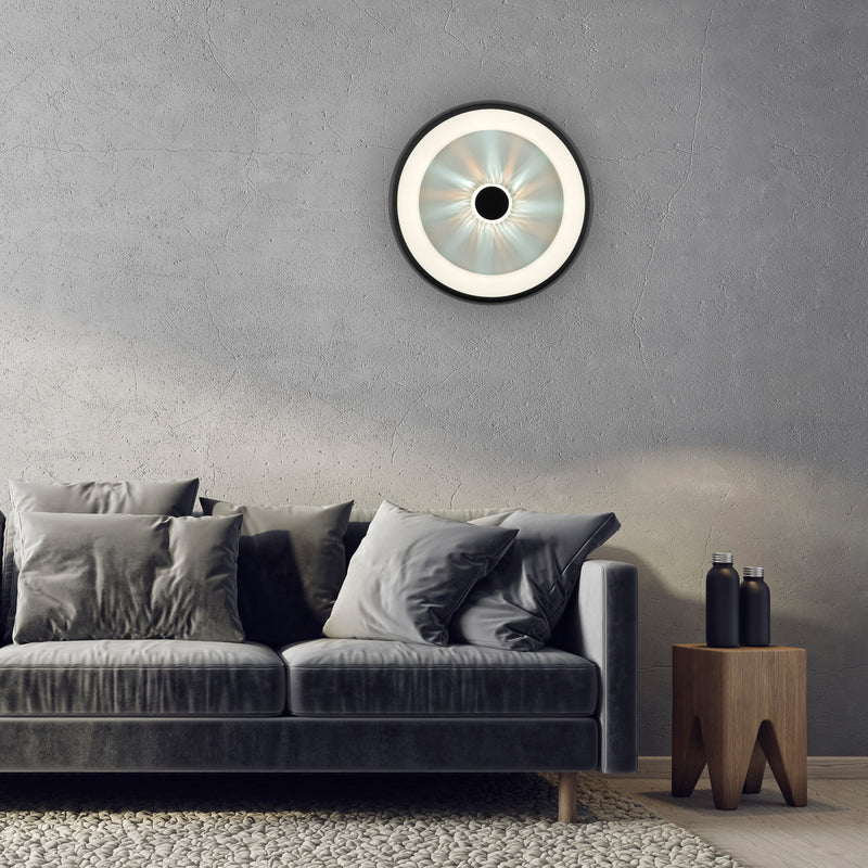 Plafoniera Zuma Line VERTIGO LED Negru