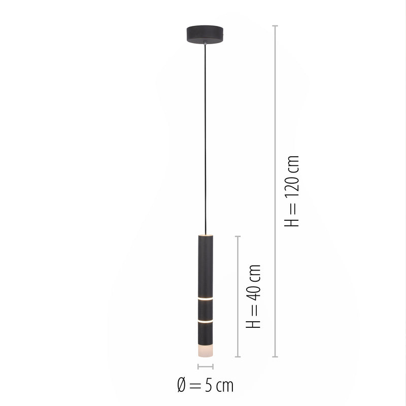 Lustra Paul Neuhaus PURE-VEGA 4xLED Negru