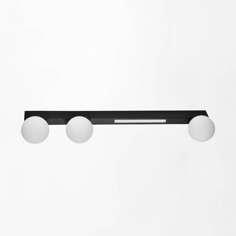 Plafoniera Zuma Line LUND 4xG9/LED Negru