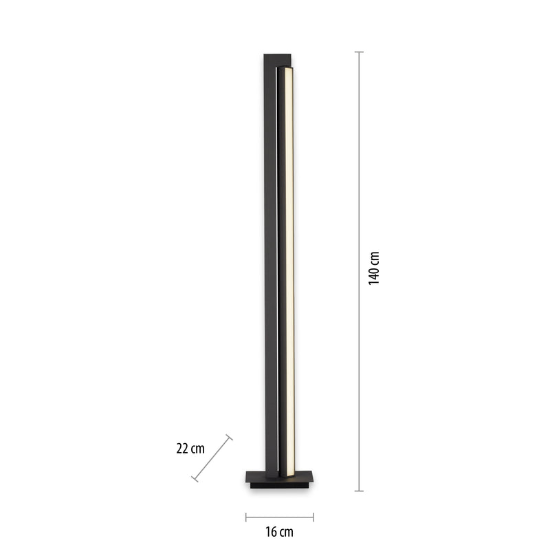 Lampadar Paul Neuhaus PURE-LINES LED Antracit