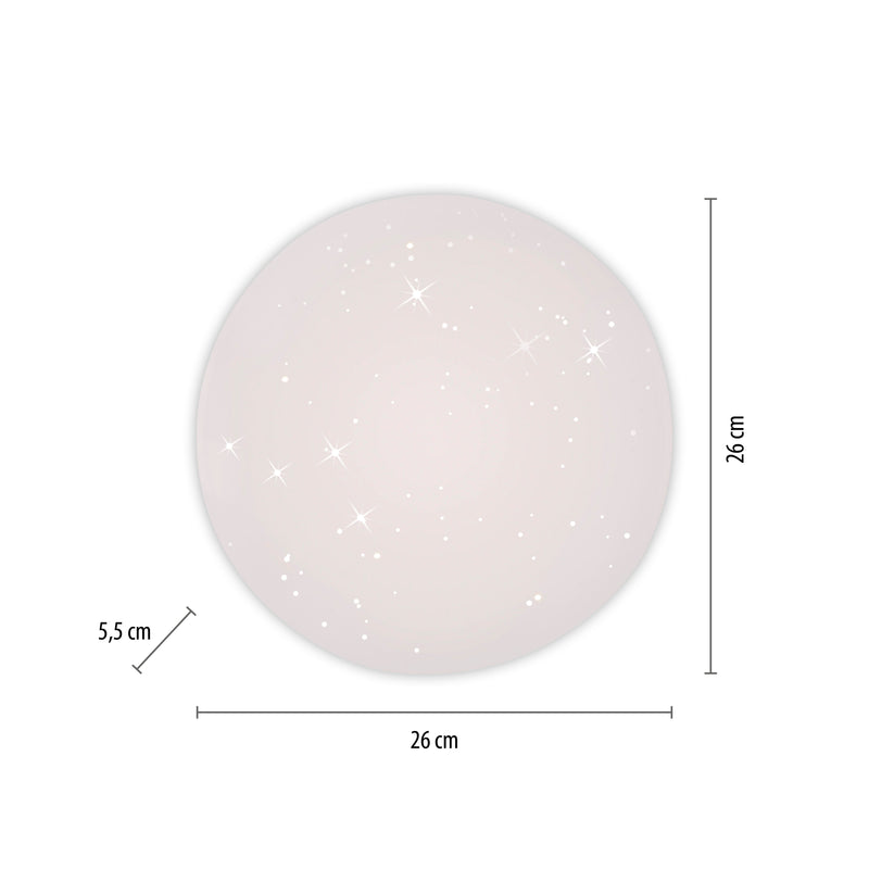 Plafoniera Paul Neuhaus URANUS LED Alb