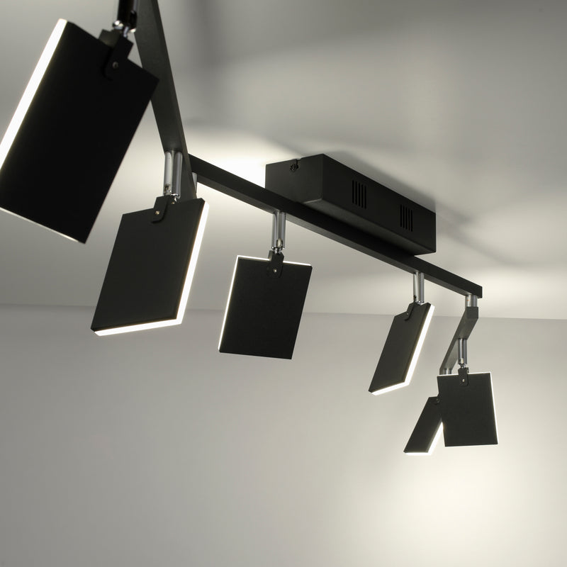 Plafoniera Paul Neuhaus PURE-MIRA 6xLED Negru