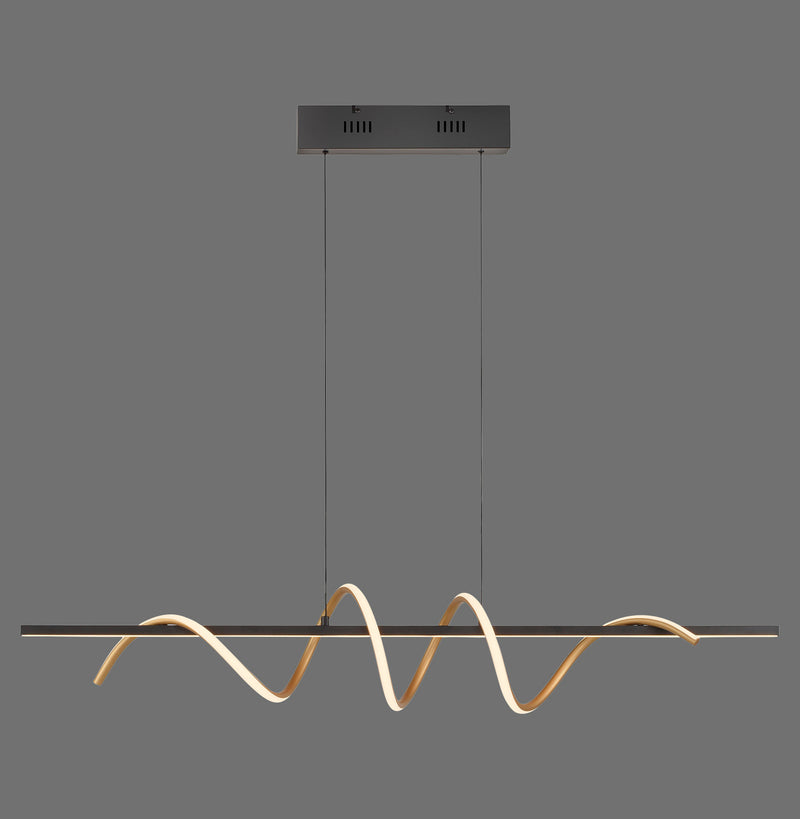 Lustra Paul Neuhaus EMANDA LED Negru