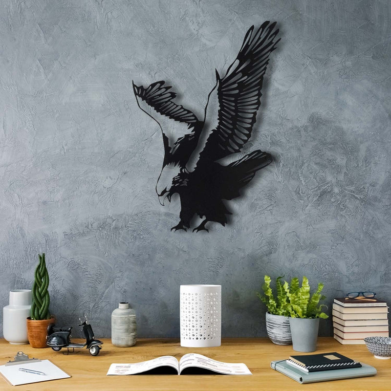 Accesoriu Iluminat Asi Home Eagle, Negru, 52x40 cm