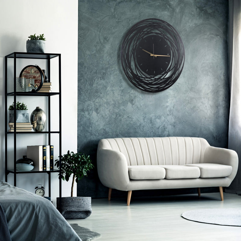 Ceas Decorativ de Perete din Metal Asi Home WATCH-042 Metal 50X50 cm