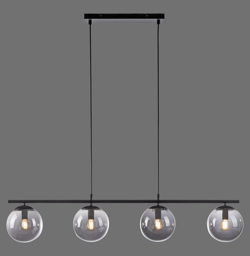 Lustra Paul Neuhaus BIG WIDOW 4xE14 Negru