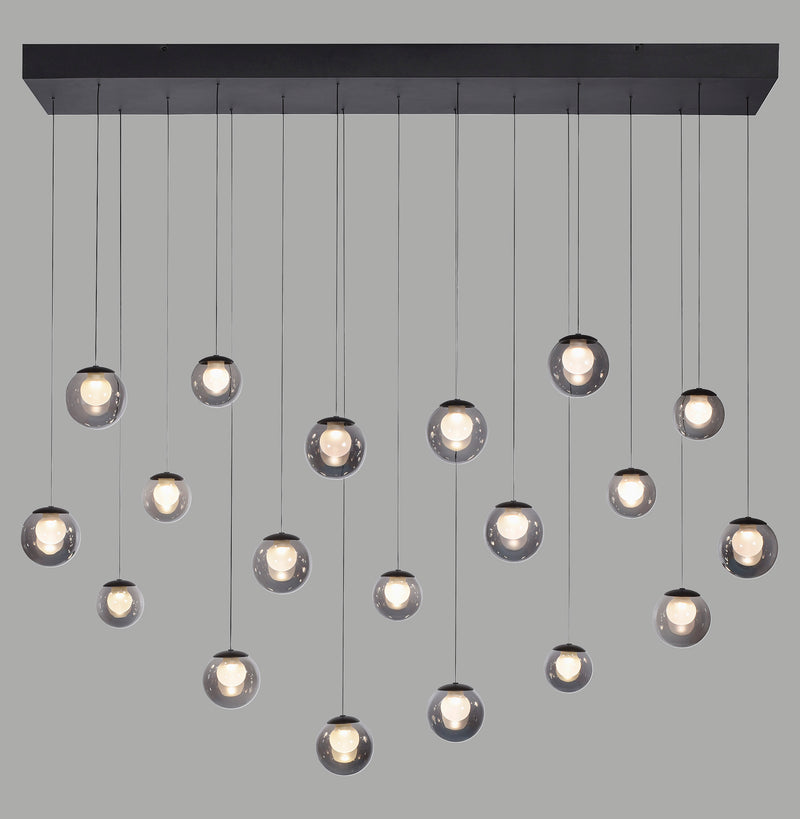 Lustra Paul Neuhaus PURE POPUP 19xLED Gri