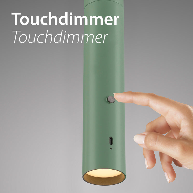 Lustra Paul Neuhaus ATTACH LED Verde Deschis