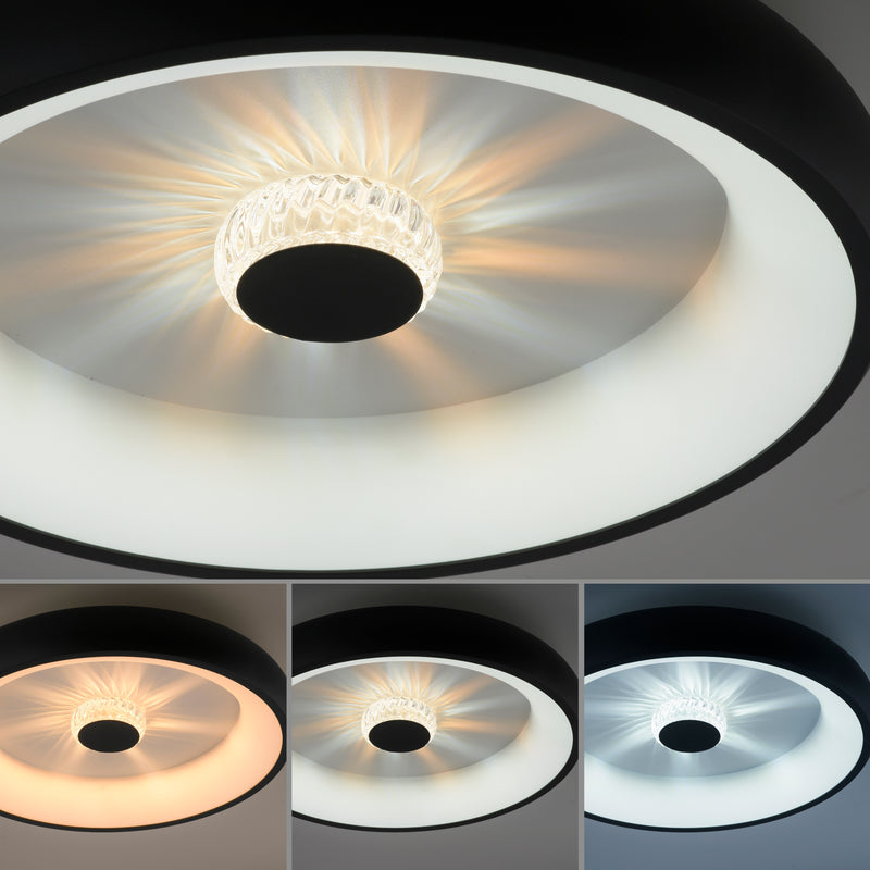 Plafoniera Zuma Line VERTIGO LED Negru