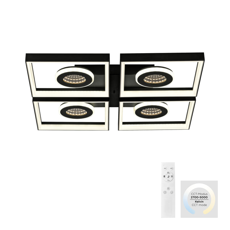 Plafoniera Paul Neuhaus TRAFORO LED Negru