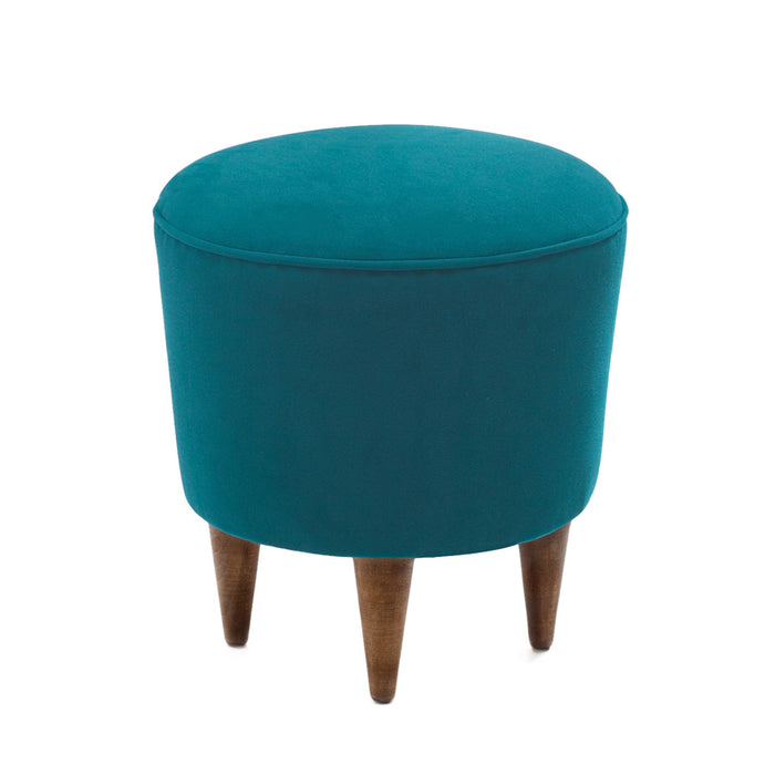 Taburete Asi Home Norva - Turquoise Lemn de Fag | MDF 40X40X40 cm