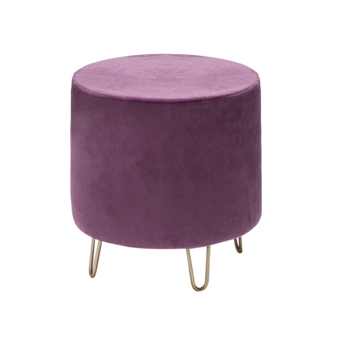 Taburete Asi Home Asmara 311 - Lilac Poliester 40X40X40 cm