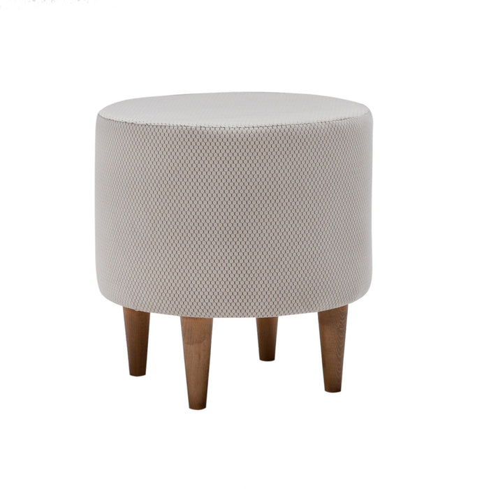 Taburete Asi Home Fındık 501 - Cream  Lemn de Fag | MDF 40X40X40 cm