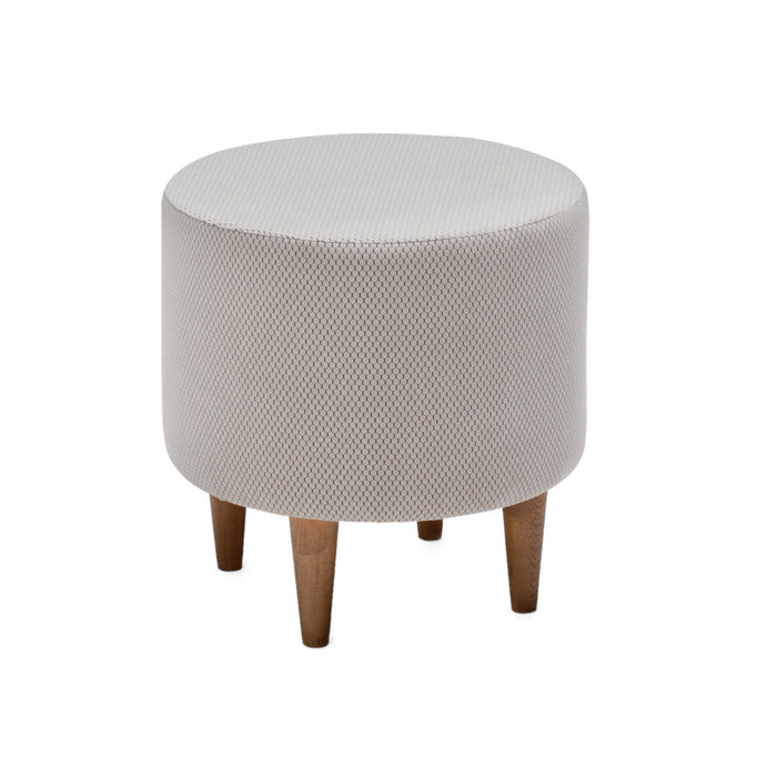 Taburete Asi Home Fındık 501 - Cream  Lemn de Fag | MDF 40X40X40 cm