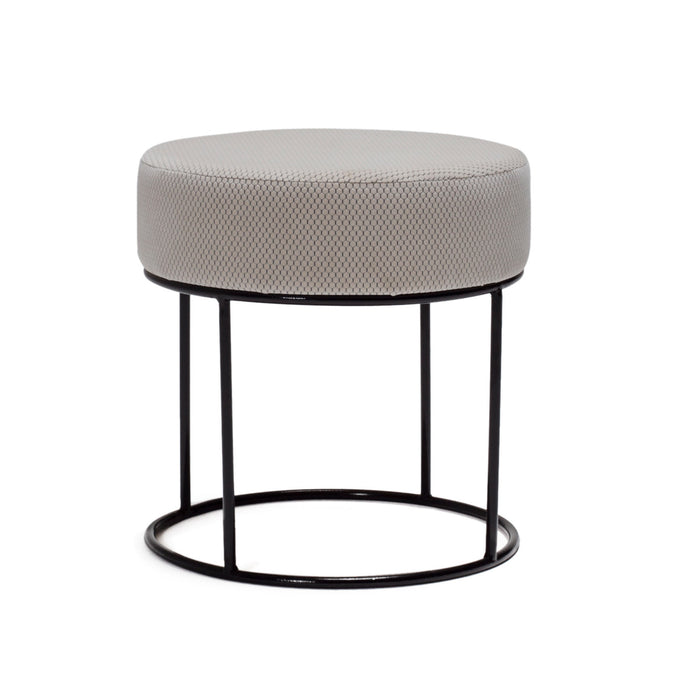 Taburete Asi Home Moon Steel 501 - Cream  Metal | MDF 40X40X40 cm