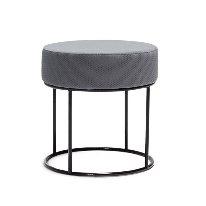 Taburete Asi Home Moon Steel 508 - Grey Metal | MDF 40X40X40 cm