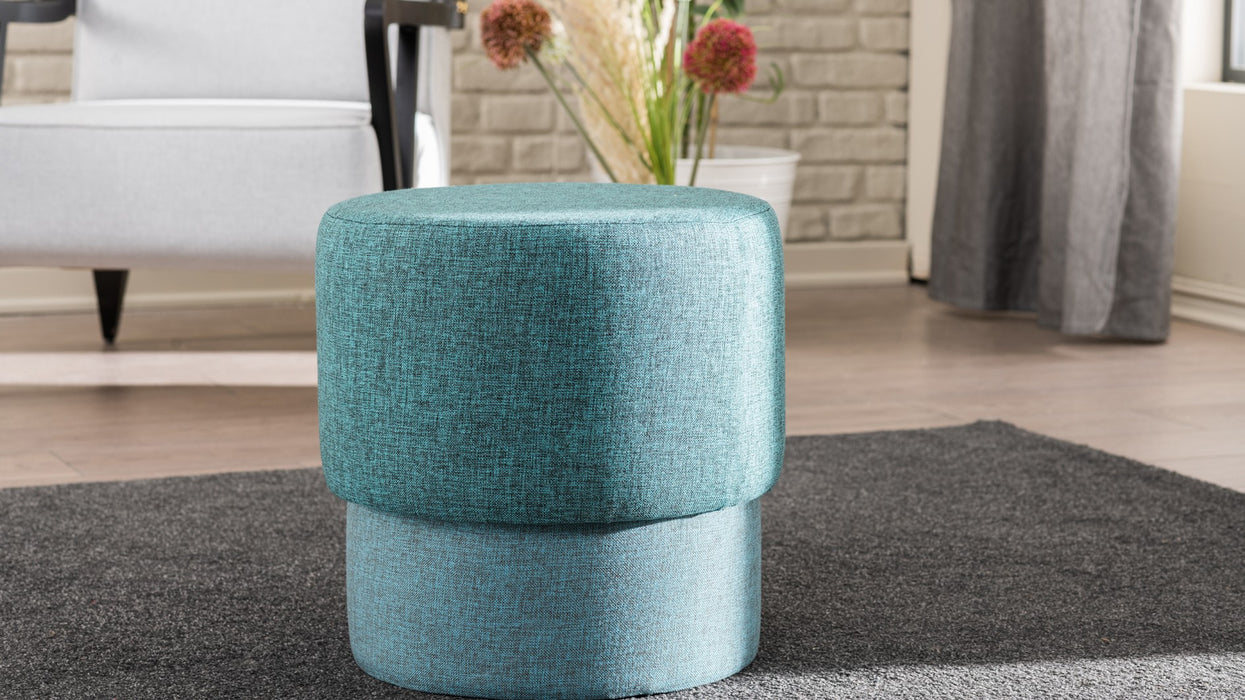 Taburete Asi Home Felix - Turquoise Lemn de Fag 40X40X42 cm