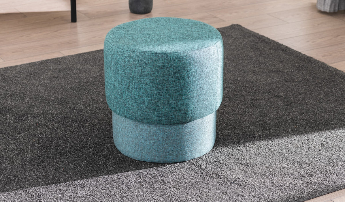 Taburete Asi Home Felix - Turquoise Lemn de Fag 40X40X42 cm