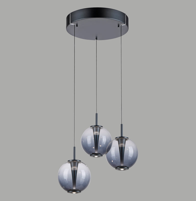 Lustra Paul Neuhaus PURE E-INFINITY 3xLED Gri