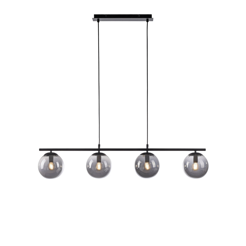 Lustra Paul Neuhaus BIG WIDOW 4xE14 Negru