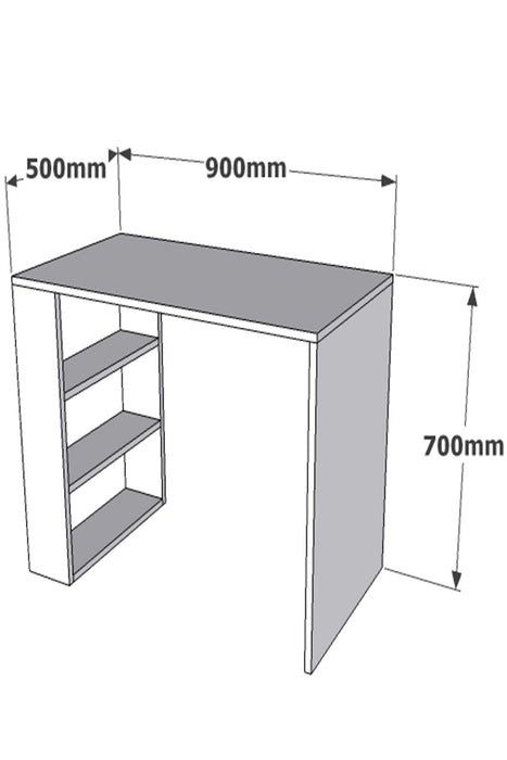 Birou Asi Home Cool PAL 50X90X70 cm